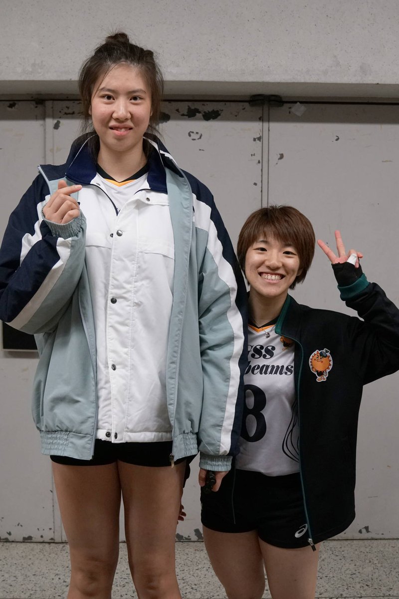 VチャレンジリーグⅡ #GSS東京サンビームズ #張心穆意選手 #三浦あゆみ