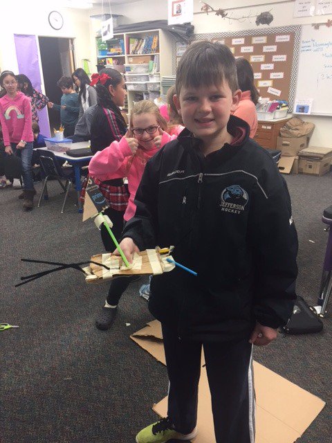 NHillsScience's tweet photo. Mini Mayflower STEM Challenge successes! @NH5thsies https://t.co/aeVlhwOcqS