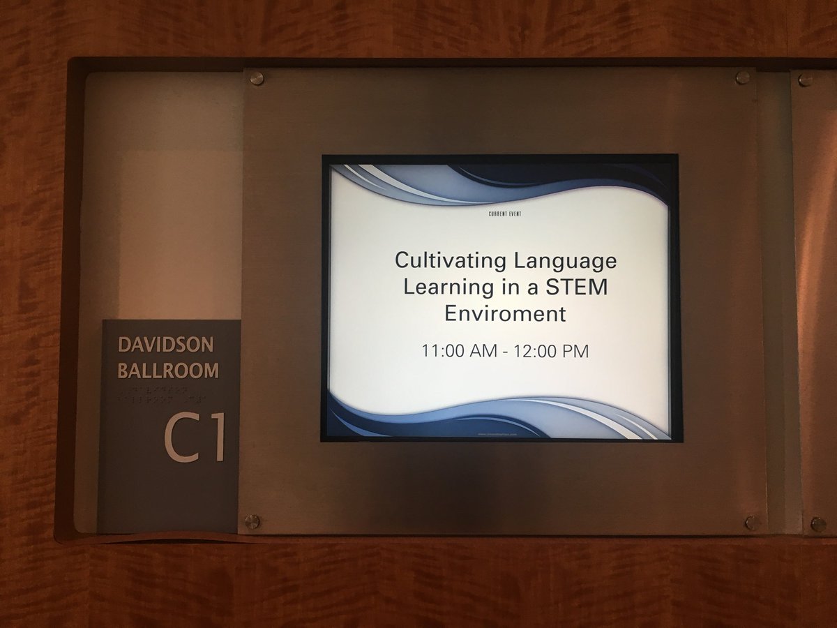MmeMindek's tweet photo. #actfl2017 @frau_staub Looking forward to meeting new colleagues! https://t.co/U8Tyw7k2kH