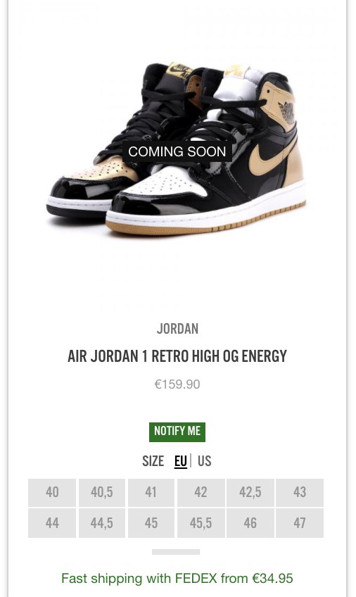 SOLE LINKS on Twitter