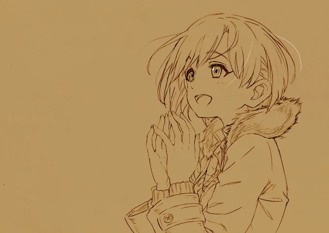 そして相葉ちゃん線画! 
