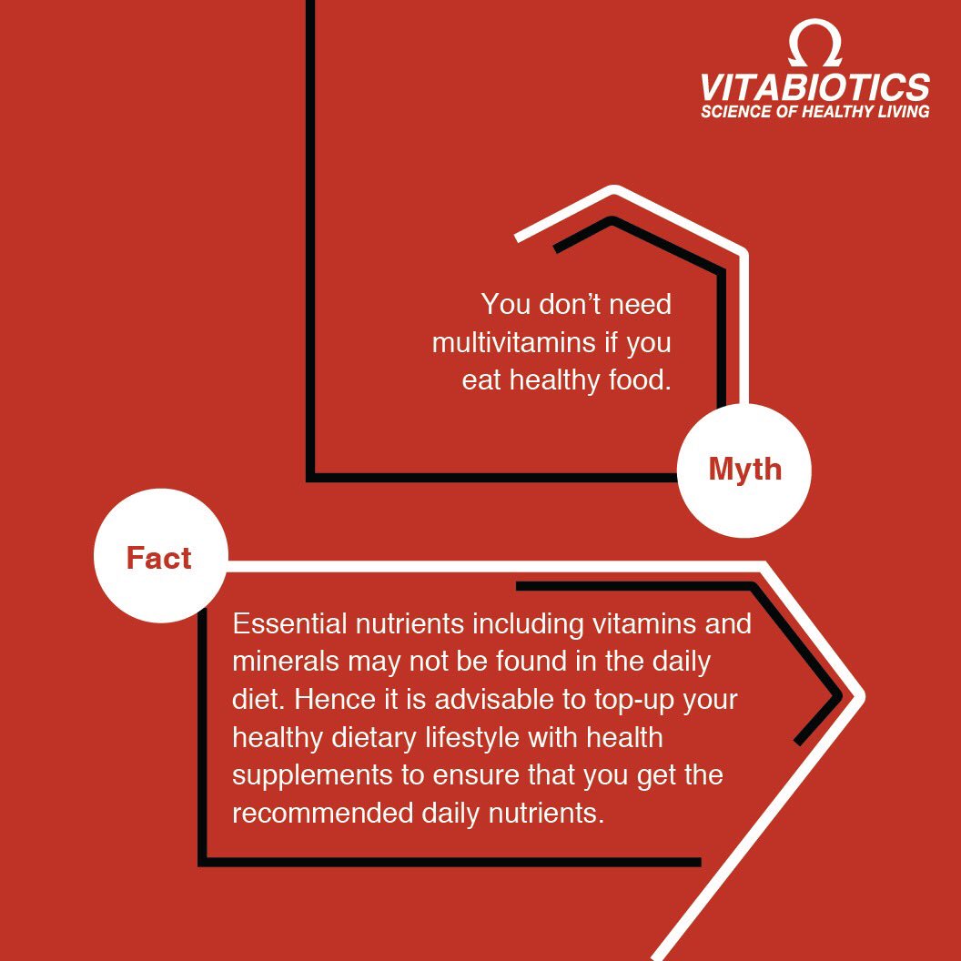 vitabioticsin's tweet photo. Stay updated on the myths related to your nutrition with our #NutritionMythbusters. https://t.co/PSU77uh6FQ