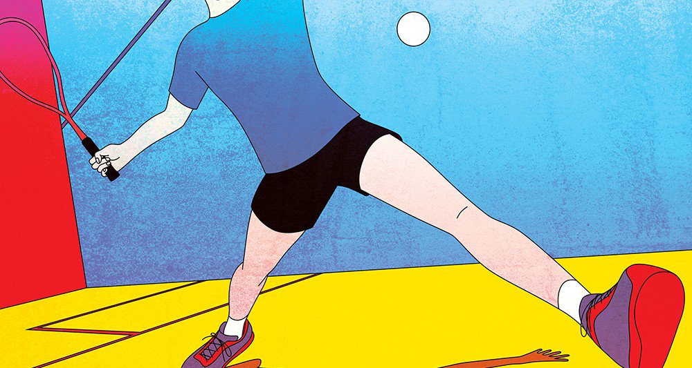 extraclub's tweet photo. Près de 140 ans après son invention par des Anglais, le #squash, exigeant mais convivial est encore bien vivace. https://t.co/7GzJXMkBCb @LesEchosWeekEnd https://t.co/IrpKK53N9b