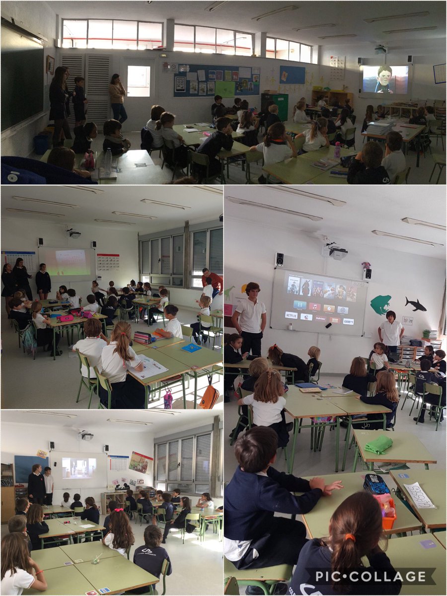 cber2002's tweet photo. Ayer, fue el Día de la Tolerancia, y algunos de nuestros compañeros de la vocalia de convivencia, fueron a 1º y 2º de primaria a explicar lo que es la tolerancia.
Y usaron unos vídeos como ejemplos:
https://t.co/1tjCdE6rAp
https://t.co/M8SpCfenkb https://t.co/LyVmWbvgiw