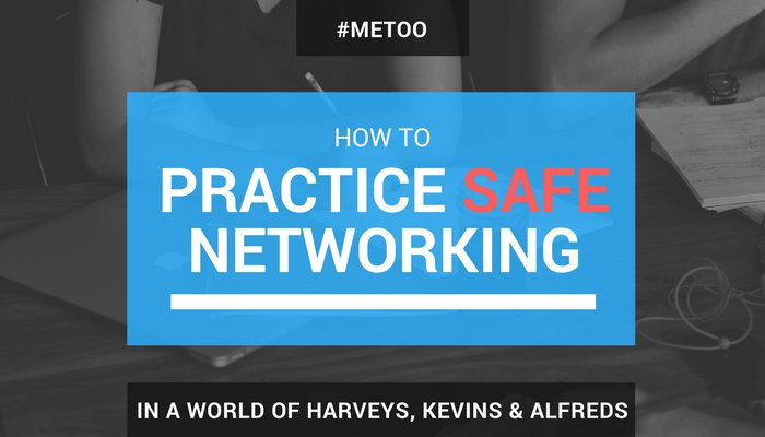 AA_Stephens's tweet photo. When men like #HarveyWeinstein abuse power, everyone loses. Let's do something by teaching each other about #safenetworking. https://t.co/cOgwmpueML #networking #MeToo https://t.co/38QRwWD1UL