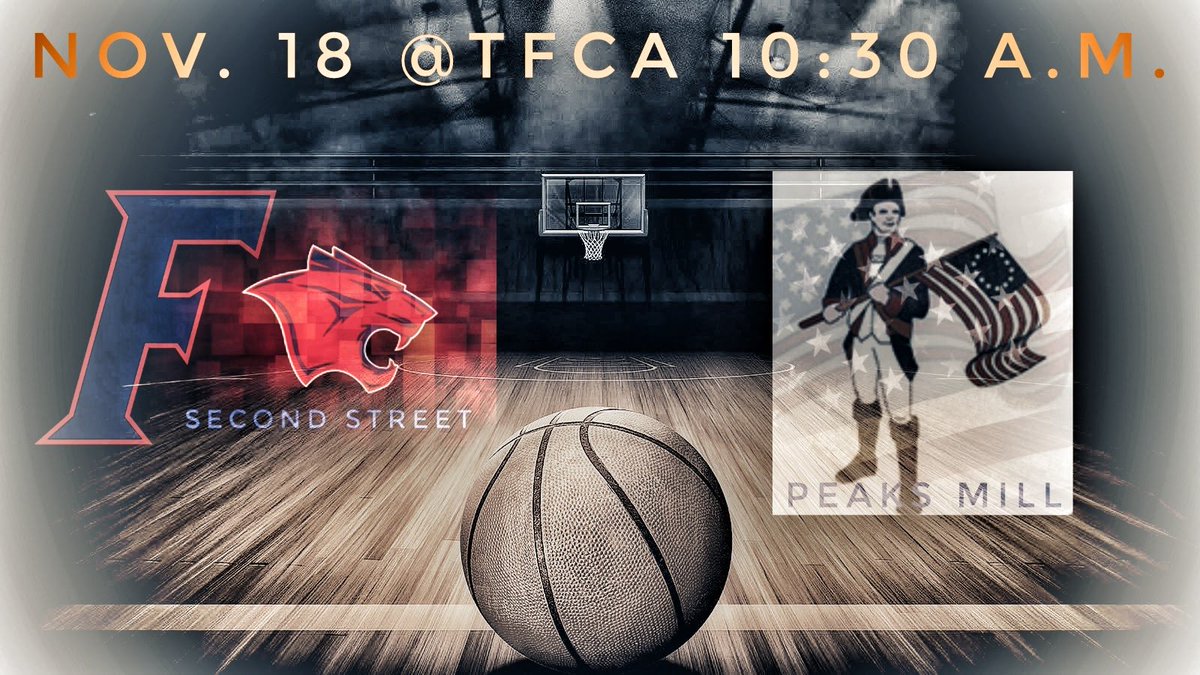 SSSPTSA's tweet photo. Two @WeAreFrankfort basketball teams play Saturday! Tipoff for the 4th/5th grade @SecondStreetSSS Panthers is at 10:30 a.m. vs @PeaksMillProud. 4th/5th grade Lady Panthers play right after. Tomorrow's games are @TFCARoyals. #WeAreFrankfort #ReturnofthePanthers #TogetherWeRise https://t.co/GgSRuXIHnF