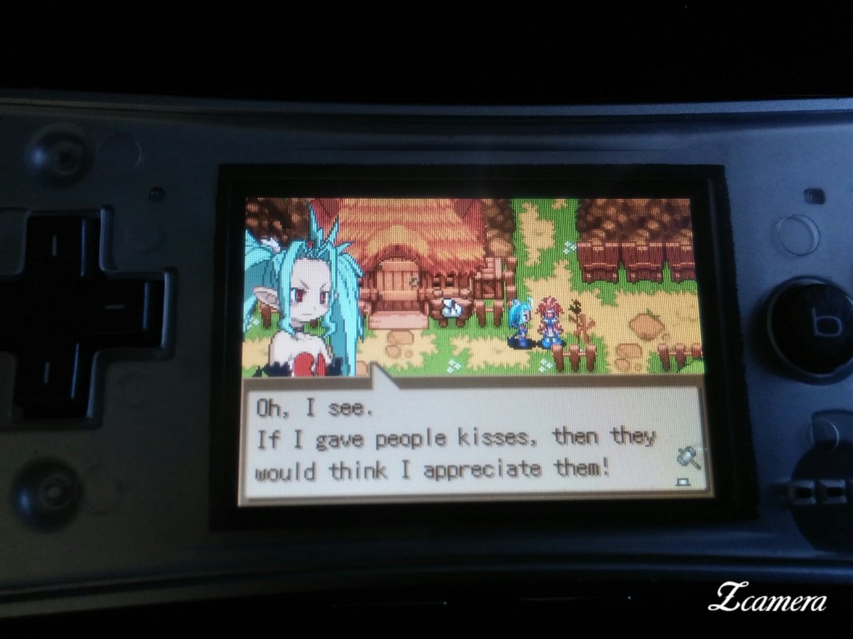 GingerAnne's tweet photo. There is some #Lesbian action happening in my game right NOW!! 😱😍💀💀💀 This babe wants to makeout with my pink haire bitch. Kayla doesn't look happy about this. LoL This game is so gay.🌈😀😏❤ #SummonNightSwordcraftStory
#GBA #Gay #Game #GameboyMini #Nintendo https://t.co/N5qrz1ClQw