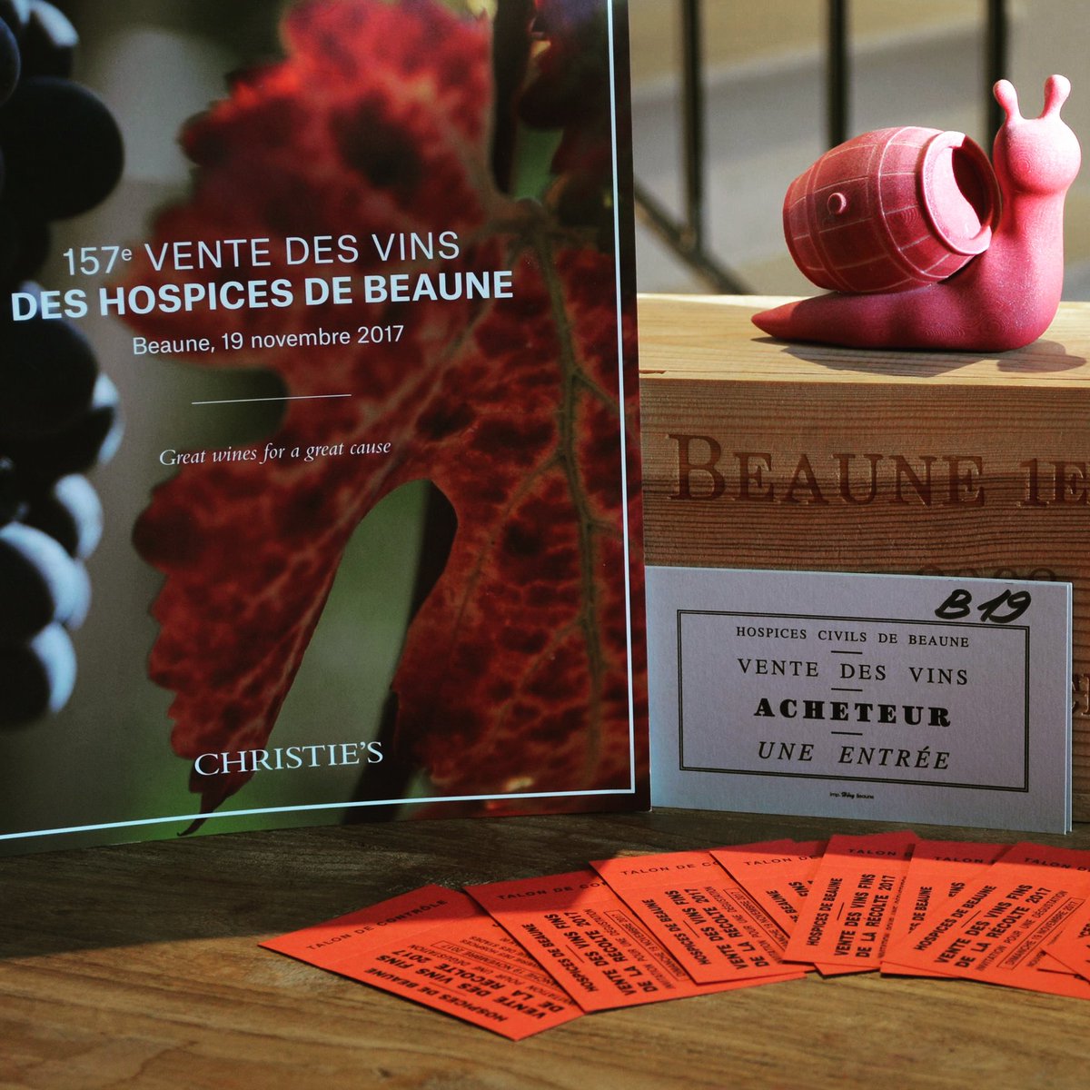 Souscrivez avec le 1er acheteur artisanal à la 157ème Vente des Hospices de Beaune urlz.fr/68MW
#Animavinum #hospicesdebeaune