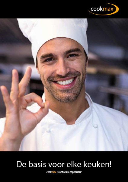 TechnoHoreca's tweet photo. Het weekend is begonnen! Een uitstekend moment om de #Cookmax catalogus 2017/2018 rustig door te nemen. 
 Een ruim aanbod #grootkeukenapparatuur van hoogwaardige kwaliteit met een scherpe prijs. Klik hier: https://t.co/c06bQaMGUD Fijn weekend allen! https://t.co/AgoNSaC6C6