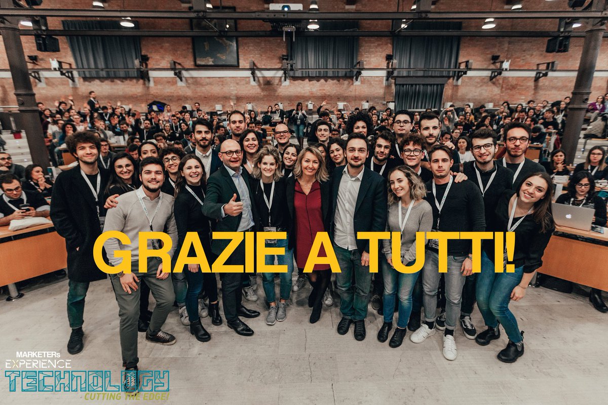 “La felicità è reale solo quando condivisa” e noi siamo felicissimi di aver condiviso il #MExperience17 con una task pazzesca, con degli ospiti eccezionali e con il pubblico più attivo che MARKETERs abbia mai avuto!