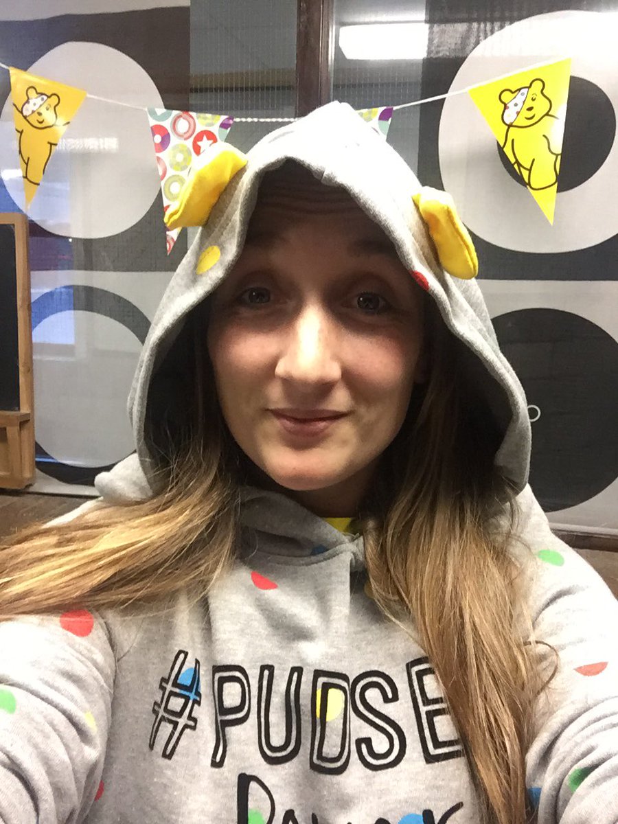 Serian_Ganesh's tweet photo. Helping support @BBCCiN at @abertillery3_16 today! Money donated @Project_HERO #pudsey https://t.co/LzBziFr0AT