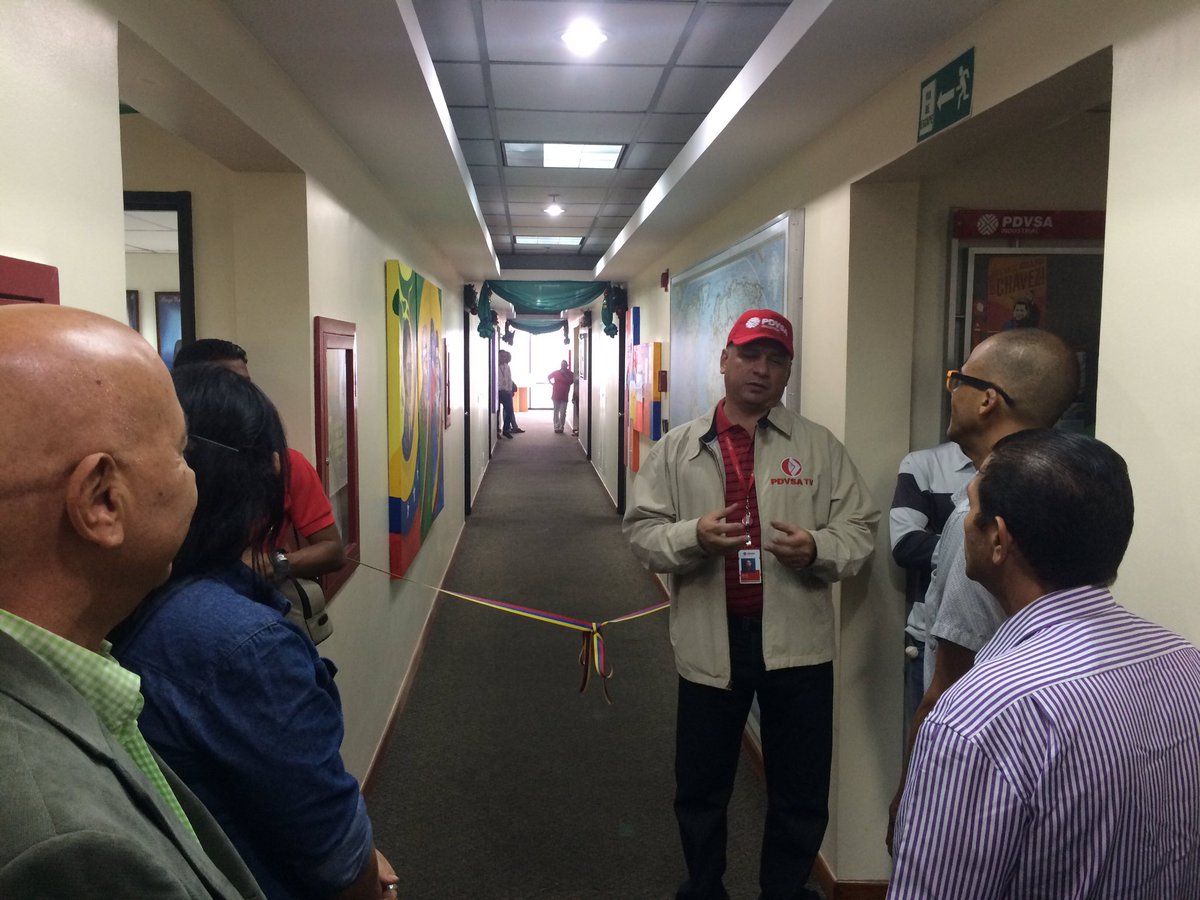 RojasErling's tweet photo. Hoy inauguramos los espacios recuperados de PDVSA Industrial Casa Matriz para brindarle un mejor ambiente a nuestros trabajadores https://t.co/o9U1GO9gzs
