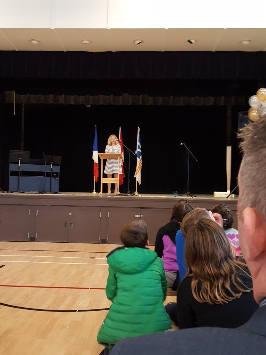 Ouverture officielle de notre 2e écoles francophone à Saint Jean TNL 

#