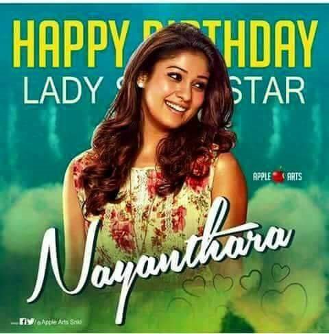  sir happy birthday wishes to Nayanthara madam 