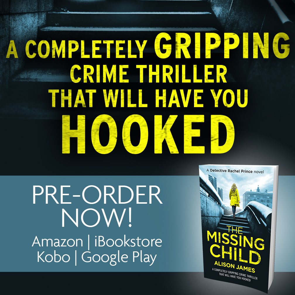 bookouture's tweet photo. UBER EXCITED to reveal The Missing Child by @AlisonJbooks  
A completely gripping crime thriller that will have you hooked (Detective Rachel Prince Book 1).  
Out on 7th Feb but you can pre-order it now:
UK🇬🇧https://t.co/jkE1FoRYxp
US🇺🇸https://t.co/WBU0MszJ9b https://t.co/3kjXnxKLO2