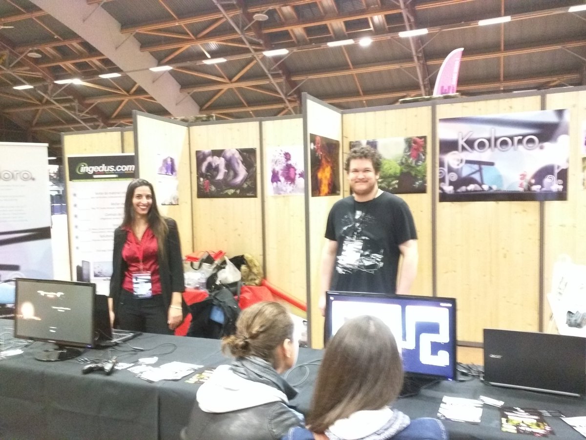 Drago_Dino's tweet photo. Et c'est parti pour @A2P_NANTES :)!
On est prêt pour vous accueillir avec les coupains de @wakofactory, @SkollStudio et @WTVRgames :D!
#indiegames https://t.co/xzl2HFtF2O