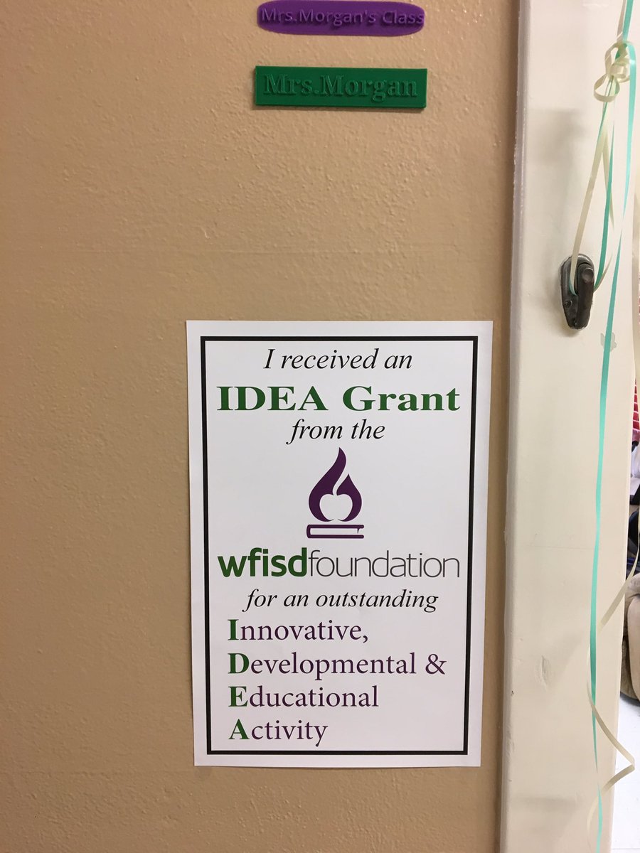 JamieJoMorgan's tweet image. wouldn&apos;t have gotten this #IDEAgrant without this kid! It was a win for US @WFISDschools @wfTAGurit @FollowingFowler #soexcited @simplyward