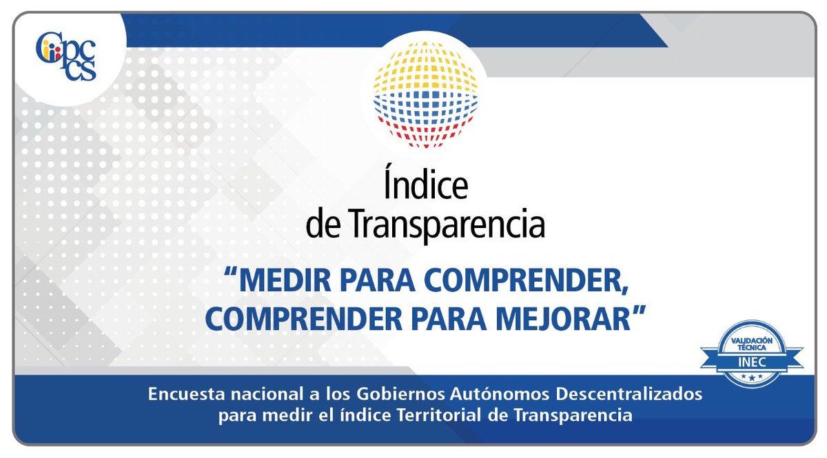 Transparente y honesto: ¡Así es el Ecuador que construimos juntos! ¡Infórmate! bit.ly/2zLWUtf <a href="/CPCCS/">Carlos P. Carcelén Caicedo</a>