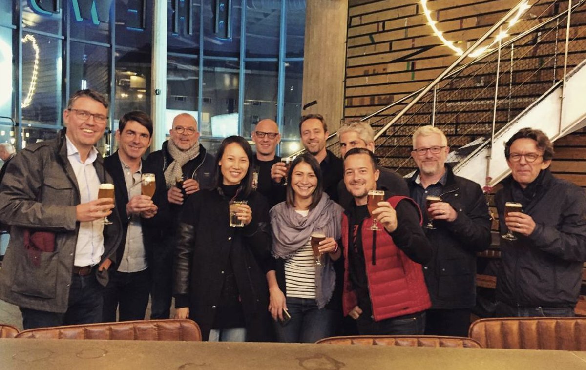 Cheers from the sales/mkt team! It was great having the US team visit our mothership in Antwerp😁 #sentiancefuntimes