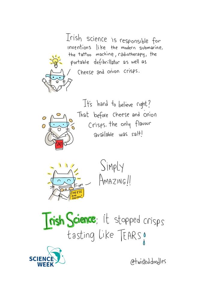 JoannaDonnellyL's tweet photo. #ScienceWeek #IrishScience Might be my favourite so far. https://t.co/bOLPjbnrtK