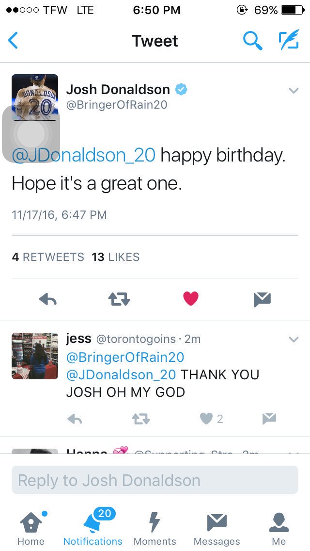JDonaldson_20's tweet photo. 1 year ago😍😍 Haven't been online in a while but I would love to get another birthday tweet from @BringerOfRain20 https://t.co/Z518nJzS8w
