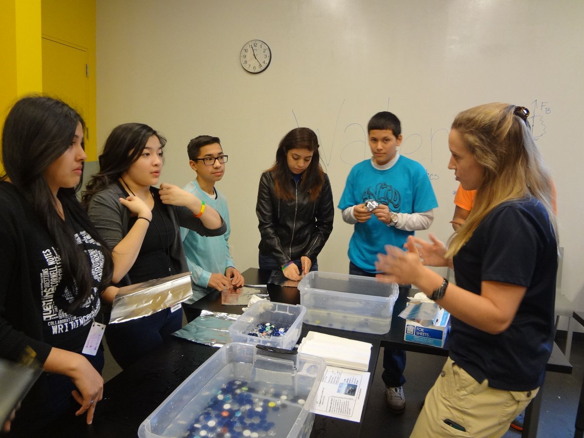 USNASTEMCenter's tweet photo. The #STEM mids are off to Dallas to do outreach with local schools! #remoteSTEM https://t.co/wO0YPgJrQ3