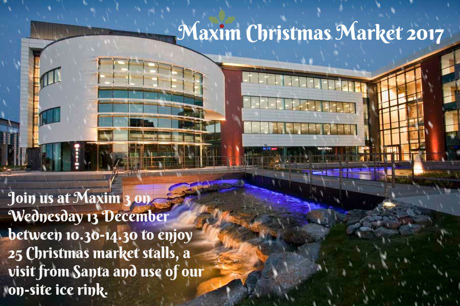 MaximScotland's tweet photo. Maxim will host it's very own #Christmas market complete with on-site ice rink on Wednesday 13 December, find out more at: https://t.co/Fd0nmEdP7e ❄️ https://t.co/Cm25sDTFfa