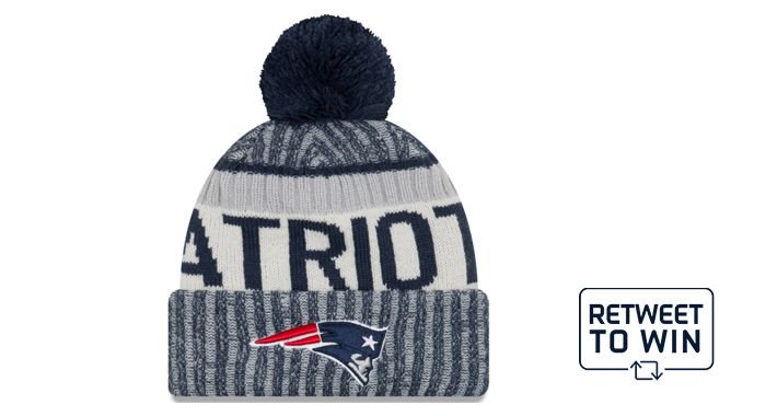 Happy #PatsHatFriday! RT to enter to win an On Field Knit <a href="/NewEraCap/">New Era Cap</a>. 

Rules: bit.ly/2AUQypl