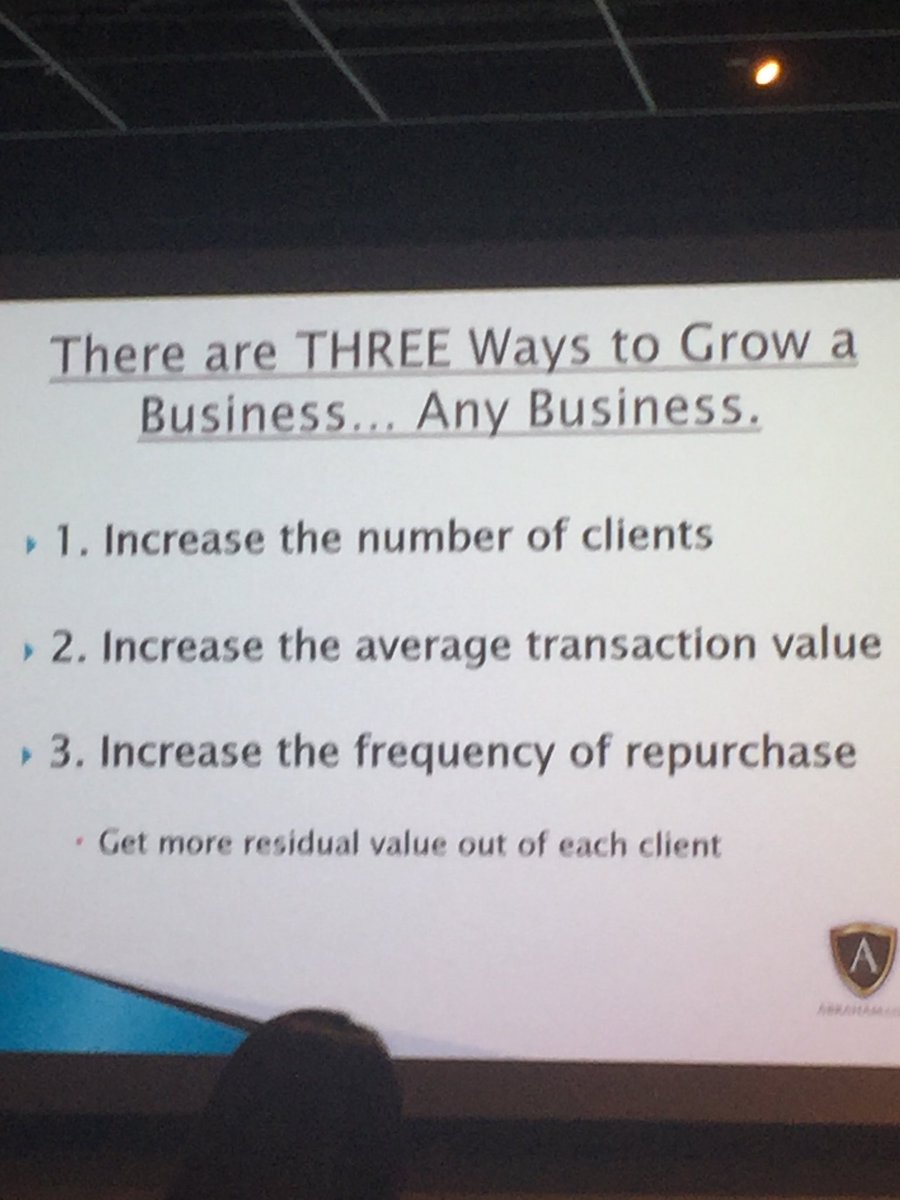 pamelacdevine's tweet photo. Three ways to grow a business #JayAW https://t.co/rCB5pG9vqN