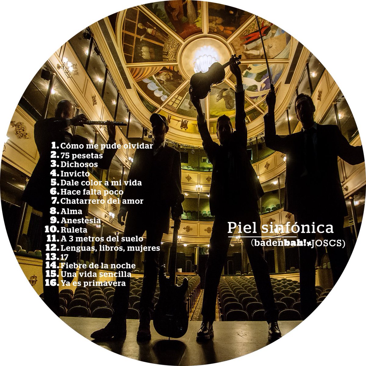 badenbah's tweet photo. Hoy ha salido a la venta "Piel Sinfónica" Disponible en todas las plataformas digitales y en tiendas especializadas. Pídenoslo #badenbah #pielsinfónica #JOSCS #NachoCantalejo #nuevolanzamiento https://t.co/hGD2ntNZ54