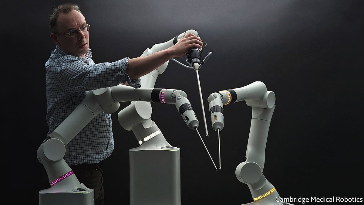RoboSrgryInvest's tweet photo. Medicine: New surgical robots are about to enter the operating theatre https://t.co/C3MJdW86I6 via .@TheEconomist .@cmedrobotics .@martinjfrost #Roboticsurgery #innovation https://t.co/pFj25wRK4f