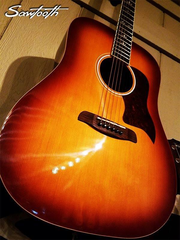 Sawtooth_Music's tweet photo. A #sprucetop with #mahogany back & sides aren't the only extraordinary thing about our #ModernVintage Series #guitars. Learn more about them here: https://t.co/K97HvgylC6 #Acoustic #AcousticGuitar #Guitar #Guitars #GuitarPorn #GuitarsOfTwitter #AcousticGuitars https://t.co/L2pQr5o9DK