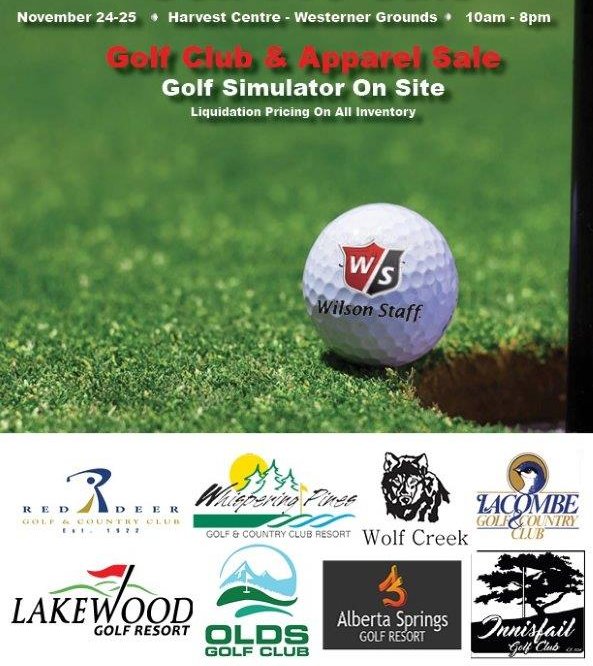 rdgccgolf's tweet photo. Come Visit Us Next Week For A Massive Central Alberta Holiday Golf Sale!
Tons Of Great Deals
November 24th-25th
10am - 8pm 
Harvest Centre 
#ShopLocal https://t.co/KW9GSFT5lh