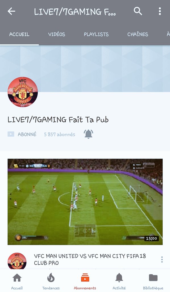 VFCManUnited's tweet photo. Se soir 2 Match Pour Le Championnat De Premier League Contre @VFCLiverpool Et Aussi Contre VFC Tottenham 

Voici Notre Composition 

Vener nous rejoindre a partir de 22h sur notre chaine YouTube pour pouvoir suivre l'intégralité des 2 Match de championnat en live https://t.co/Tfylb6IT4W