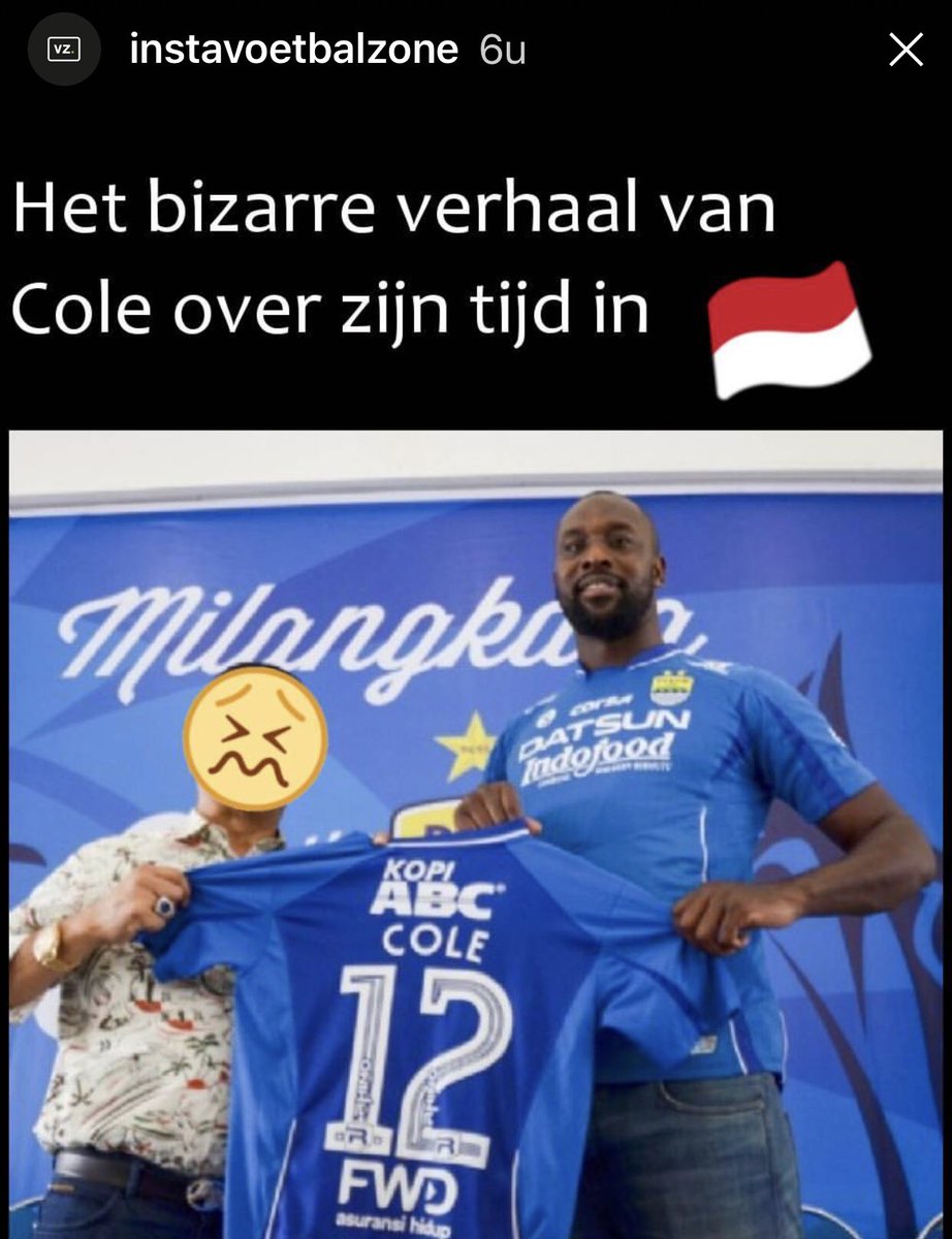 Cole curhat di website Belanda ttg Persib. Semua di puji ama dia kecuali Umuh. Dia bilang Umuh yg ngatur siapa yg akan maen bukan pelatihnya, tp Umuh ga pernah liat Persib latian. Sumber : Voetbalzone