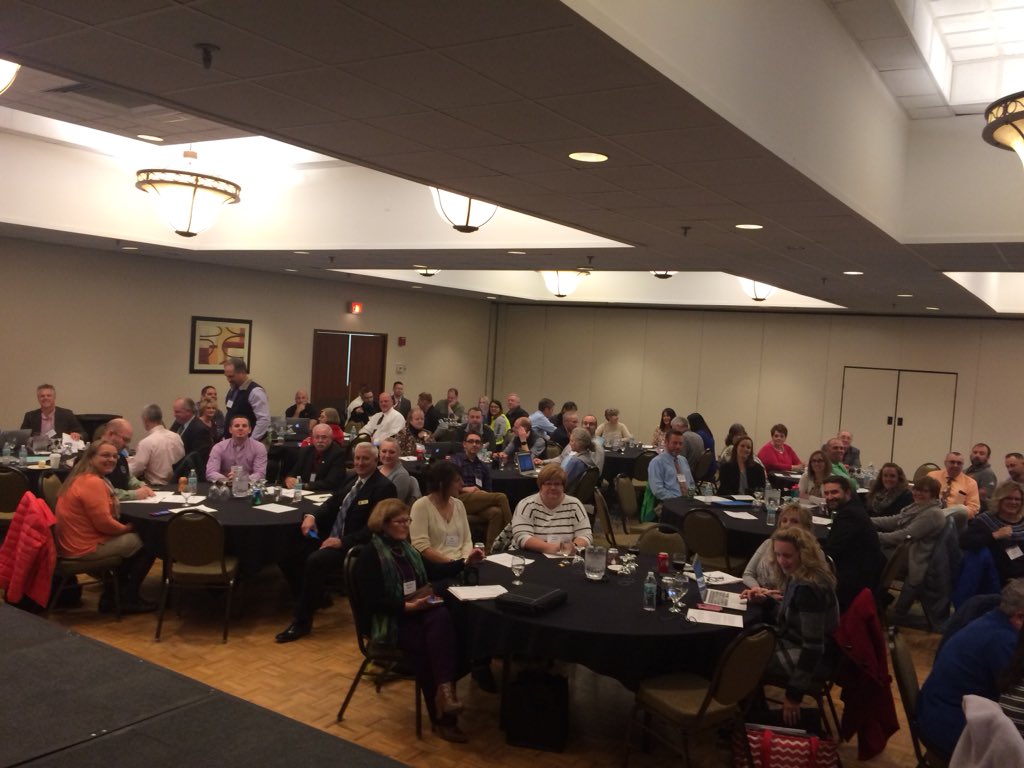 HollyBlair_Dr's tweet photo. Day 2 of MPA Fall Conference- good looking bunch of educational leaders! #MPA_Fall17 https://t.co/EtNqqaBuP9