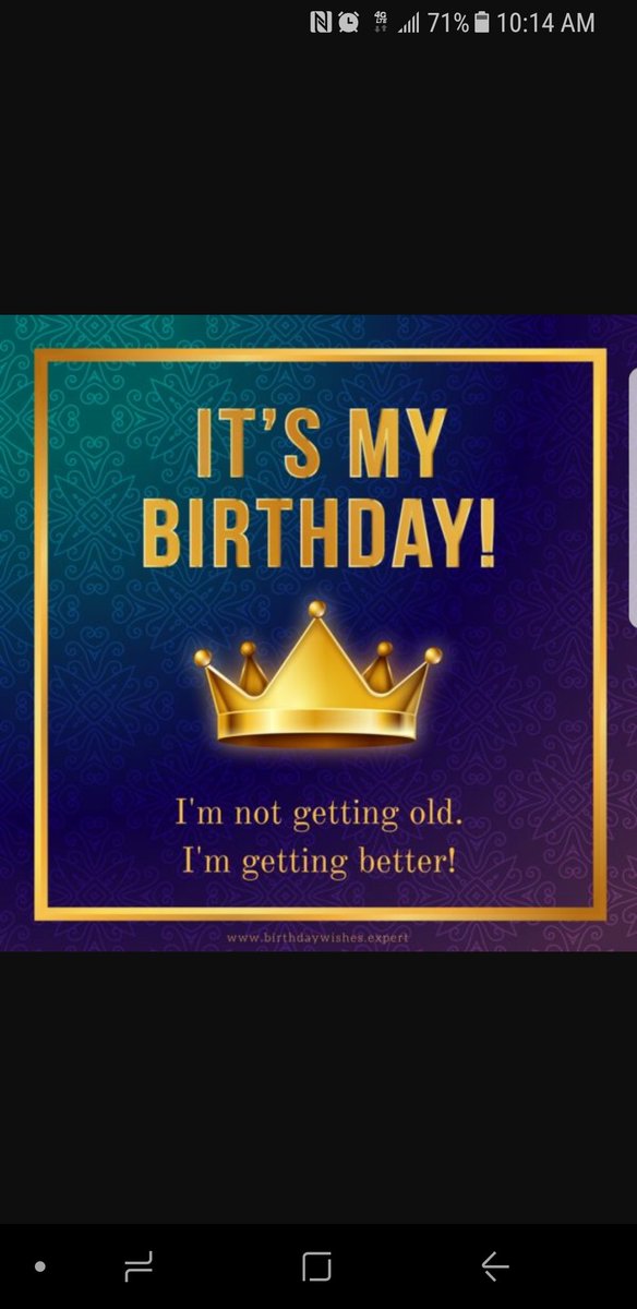 Happy birthday to me!!!
