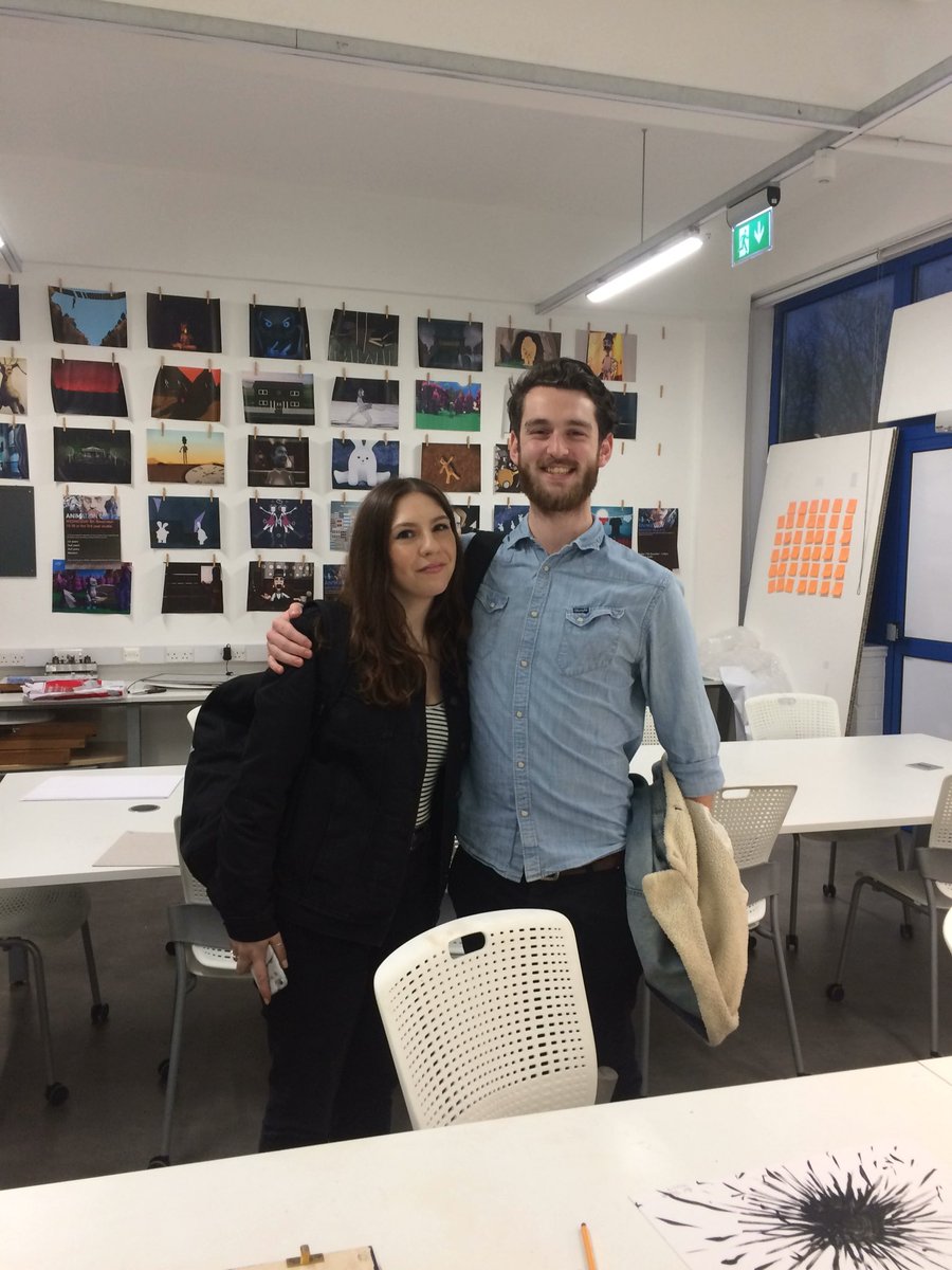 AnimationNorth's tweet photo. Industry talk number 13. Adam and holly have come up from Manchester to share their stories and tell us about cubicmotion https://t.co/FoyMkQVh86