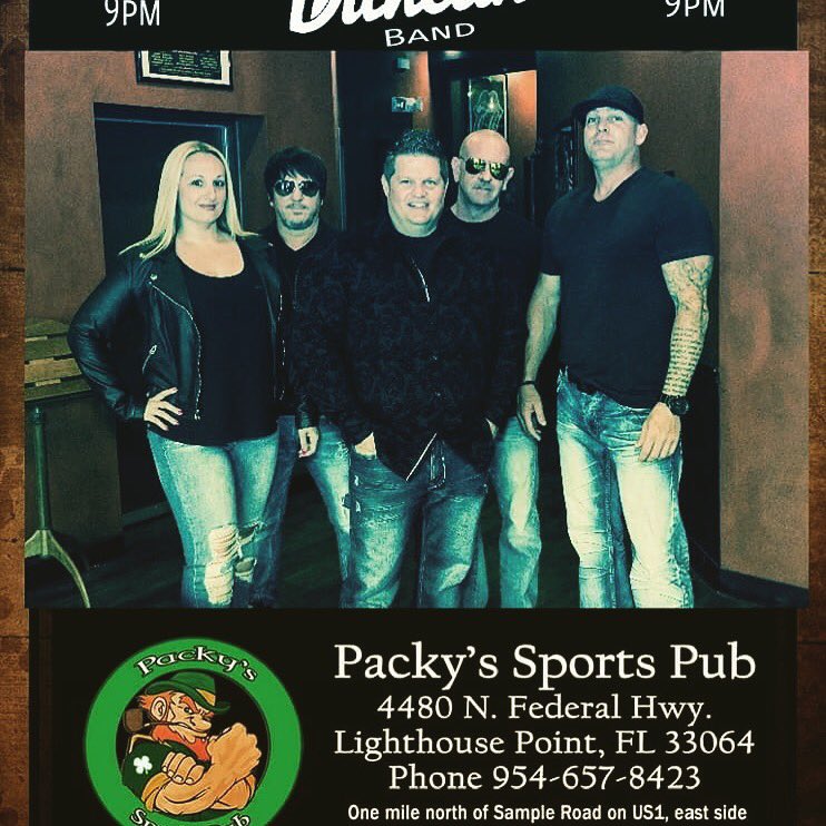 SDBDrumman's tweet photo. @ShaneDuncanBand three day madness begins here at @packyssportspub #TONIGHT come see us off before we go running around the state! #sdb2017 https://t.co/qleoUJ56Jy