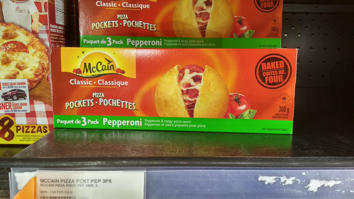 McCain's Marché replacement of Pizza Pockets is working out so well that 'Classic' Pizza Pockets are back. Quicker turnaround than New/Classic Coke?