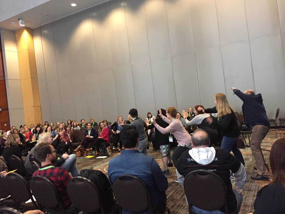 FolgerED's tweet photo. “O, Horror!” #teachingMacbeth #ncte17 https://t.co/R8nakS0dSa
