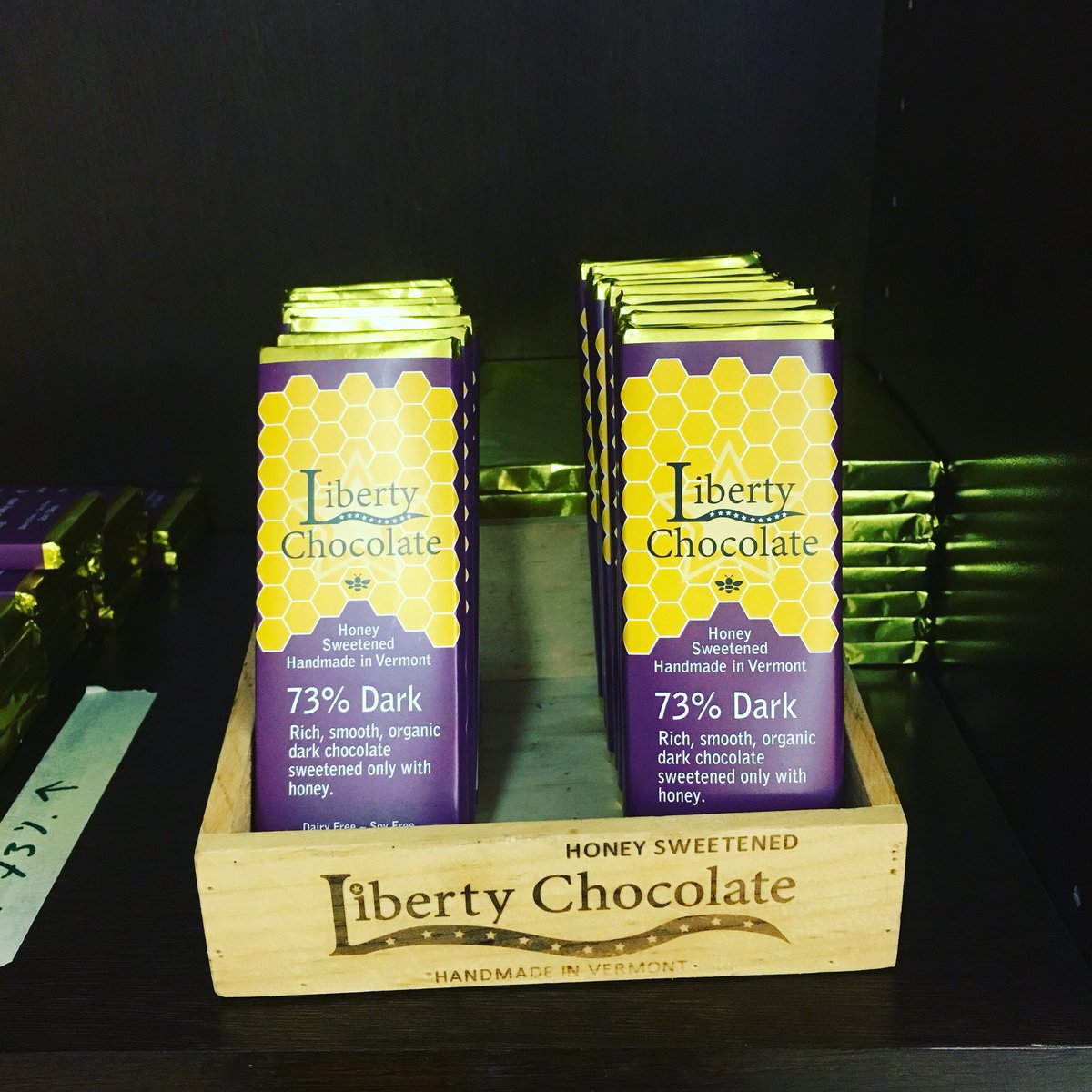 Crocker510's tweet photo. Now THIS is incredible chocolate! When I am out on a long ride I bring a bar for a pick me up. Hand crafted from Montpelier VT. Grab some! https://t.co/d0xkXbFXzK