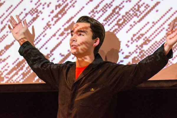 KeySchool's tweet photo. They're ready, are you? Ray Bradbury's Fahrenheit 451 opens tonight! #KeyTheater #KeyArts https://t.co/OYDRiBeORg https://t.co/edyRHb65r0