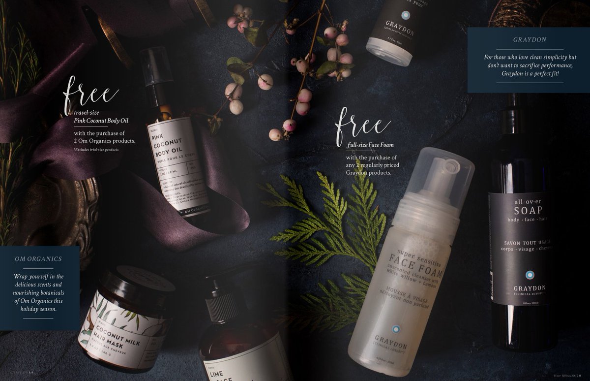 graydonskincare's tweet photo. .@KolyaNaturals just released their #Holiday Gift Guide and we have a special offer for you. Purchase two #Graydon products in store (#Edmonton) and they'll include a full size #FaceFoam compliments of Kolya. #kolyanaturals #greenbeauty #graydonskincare https://t.co/dFZ4xrf9qt