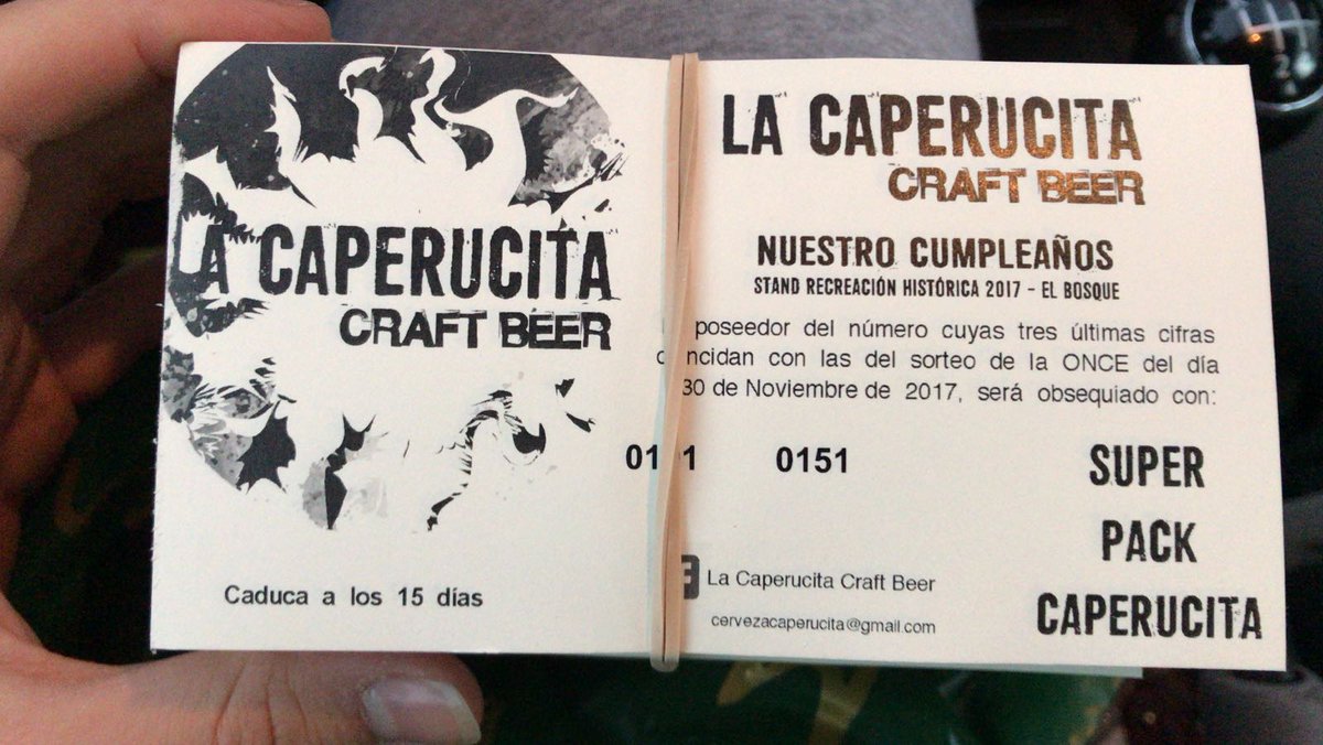 ¡Ya tenemos las papeletas para el sorteo!No os quedéis sin la vuestra.