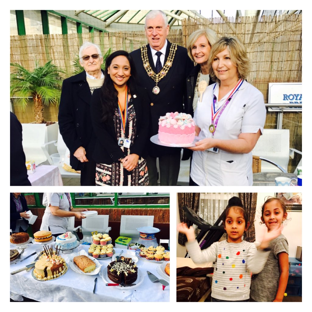 LabourSatvir's tweet photo. Lots happening in Southampton for @BBCCiN - lots of spotted jumpers & great to be a judge with @TheSotonMayor at #RSHhospital bake-off #Ymmm https://t.co/udr4sQim44