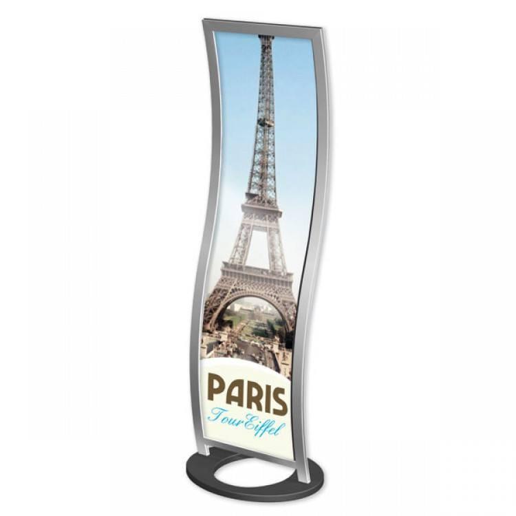 Banner Stands are a great way to enhance your booth space. Godfrey Group offers several options with incredible designs. 
godfreygroup.com/collections/ba…