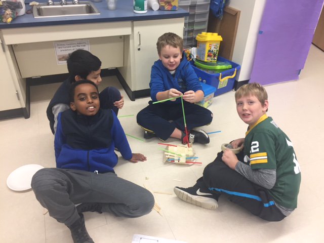 NHillsScience's tweet photo. 4th grade engineers creating shelters for pilgrims and Native Americans, used the engineering design process to guide us! @NHKnights_4 https://t.co/aHCSMg2Flp