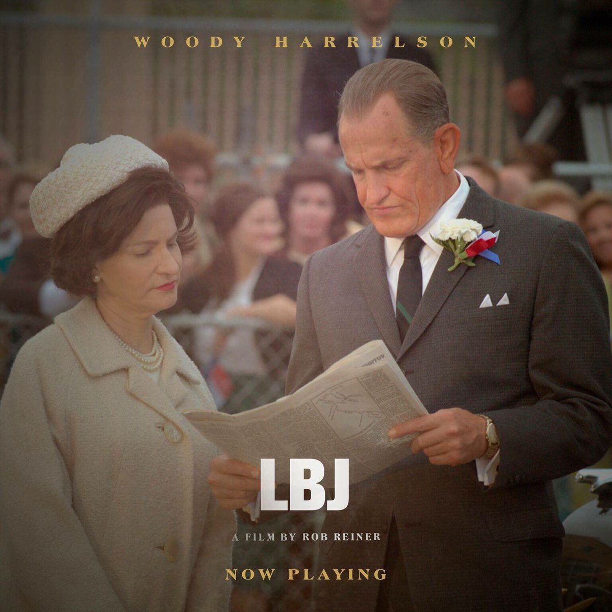 If you'd like to see LBJ on the big screen I'd recommend going this weekend, as we're not sure how much longer we'll be in theaters.  Click here for showtimes nearest you: fandango.com/lbj-195969/mov… #LBJMovie