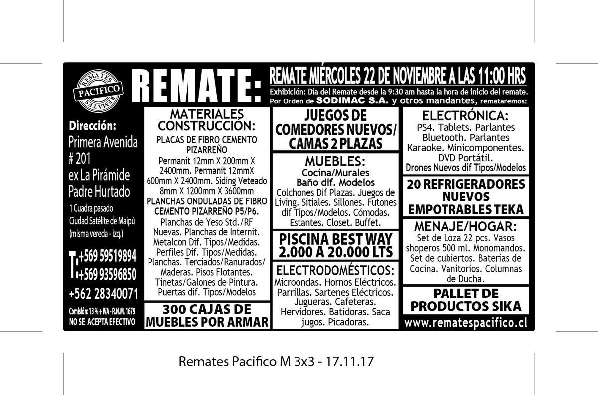 RematesPacific's tweet image. 